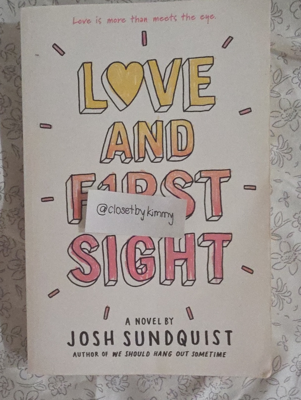 Love And First Sight By Josh Sundquist